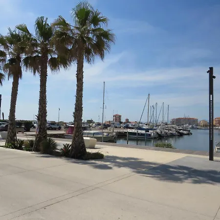 Ground Floor Studio With Access To Beach And Pool Le Barcarès Exterior foto